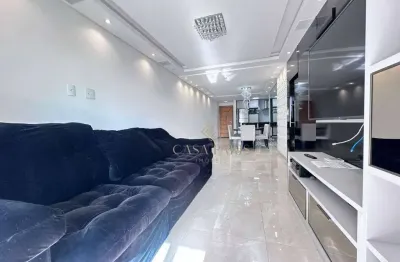 Apartamento com 3 dormitórios à venda, 140 m² por r$ 1.300.000,00 - canto do forte - praia grande/sp