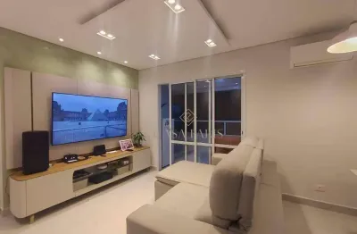 Apartamento com 2 dormitórios à venda, 84 m² por R$ 850.000,00 - Canto do Forte - Praia Grande/SP