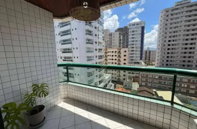 Apartamento com 2 dormitórios à venda, 83 m² por r$ 480.000,00 - aviação - praia grande/sp