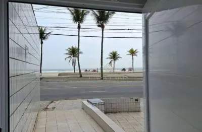 Kitnet frente mar à venda, 34 m² por r$ 195.000 - aviação - praia grande/sp