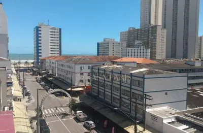 Apartamento vista mar com 3 dormitórios à venda, 110 m² por r$ 465.000 - boqueirão - praia grande/sp