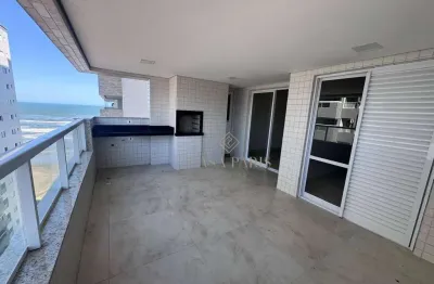 Apartamento vista mar com 2 dormitórios à venda, 87 m² por r$ 660.000 - caiçara - praia grande/sp