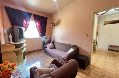 Apartamento com 1 dormitório à venda, 50 m² por r$ 200.000,00 -  jardim real - praia grande/sp