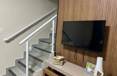 Sobrado em condomínio com 2 dormitórios à venda, 61 m² por r$ 305.000 - jardim imperador - praia grande/sp