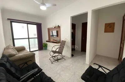 Apartamento mobiliado com 1 dormitório à venda, 50 m² por r$ 375.000 - canto do forte - praia grande/sp