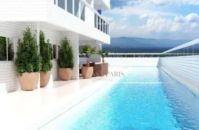 Apartamento novo com 2 suítes à venda, 79 m² por r$ 650.000 - aviação - praia grande/sp