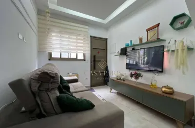 Casa em condomínio com 2 dormitórios à venda, 46 m² por r$ 340.000 - maracanã - praia grande/sp