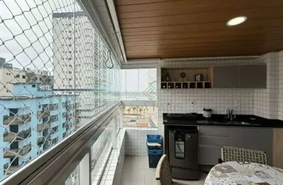 Apartamento com 2 dormitórios à venda, 88 m² por r$ 800.000,00 - vila guilhermina - praia grande/sp