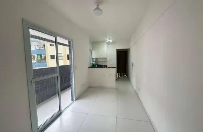 Apartamento com 1 dormitório à venda, 48 m² por r$ 350.000,00 - canto do forte - praia grande/sp