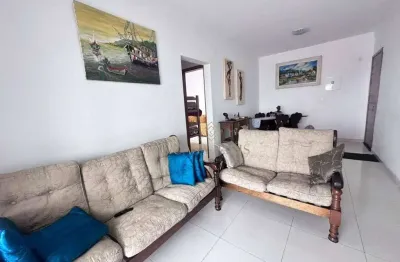 Apartamento vista mar com 2 dormitórios à venda, 76 m² por r$ 730.000 - vila guilhermina - praia grande/sp