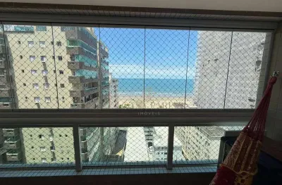 Apartamento vista mar com 2 suítes à venda, 96 m² por r$ 1.500.000 - canto do forte - praia grande/sp
