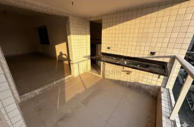 Apartamento com 2 dormitórios à venda, 81 m² por r$ 650.000 - aviação - praia grande/sp