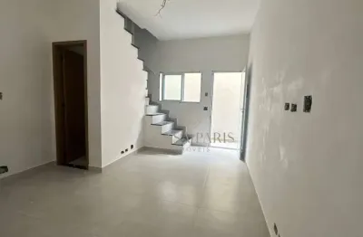 Sobrado em condomínio com 2 dormitórios à venda, 51 m² por r$ 410.000 - aviação - praia grande/sp