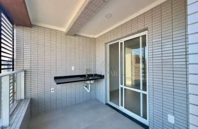 Apartamento com 2 dormitórios à venda, 67 m² por r$ 595.000 - vila guilhermina - praia grande/sp