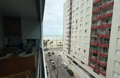 Apartamento vista mar com 2 dormitórios à venda, 92 m² por r$ 665.000 - aviação - praia grande/sp