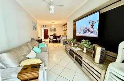 Apartamento vista mar com 3 dormitórios à venda, 134 m² por r$ 800.000 - ocian - praia grande/sp