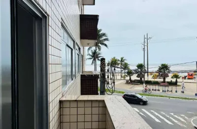Apartamento vista mar com 2 dormitórios à venda, 68 m² por r$ 385.000 - ocian - praia grande/sp