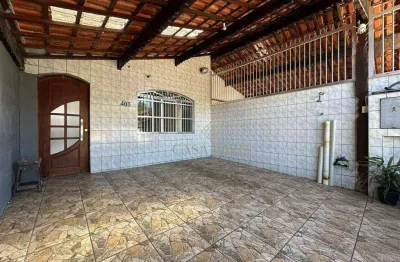 Casa com 2 dormitórios à venda, 102 m² por r$ 392.000,00 - maracanã - praia grande/sp