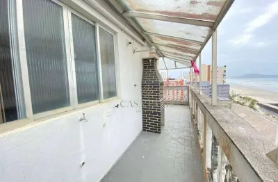 Cobertura com 6 dormitórios à venda, 230 m² por r$ 870.000 - tupi - praia grande/sp