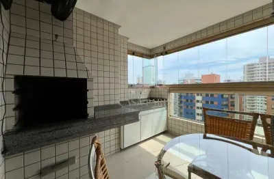 Apartamento vista mar com 1 suíte à venda, 66 m² por r$ 480.000 - aviação - praia grande/sp