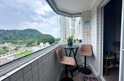 Apartamento com 2 dormitórios à venda, 60 m² por r$ 470.000,00 - canto do forte - praia grande/sp
