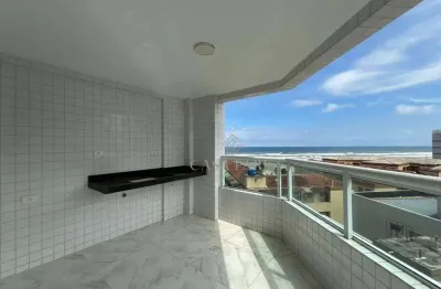 Apartamento VISTA MAR com 2 dormitórios à venda, 75 m² por R$ 569.000 - Caiçara - Praia Grande/SP