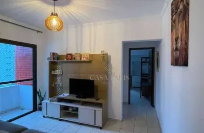 Apartamento com 2 dormitórios à venda, 50 m² por r$ 370.000,00 - canto do forte - praia grande/sp