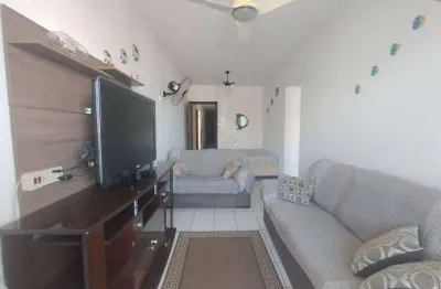 Apartamento com 1 dormitório à venda, 66 m² por r$ 385.000,00 - vila guilhermina - praia grande/sp