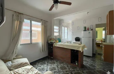 Apartamento com 1 dormitório à venda, 46 m² por r$ 225.000,00 - aviação - praia grande/sp