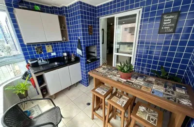 Apartamento com 3 dormitórios à venda, 89 m² por r$ 630.000 - aviação - praia grande/sp