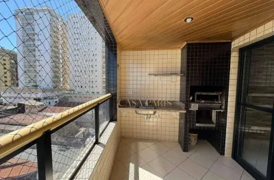Apartamento com 2 dormitórios à venda, 69 m² por r$ 525.000 - aviação - praia grande/sp