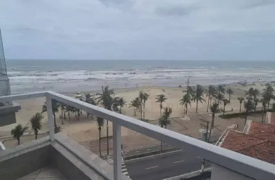 Apartamento vista mar com 1 dormitório à venda, 48 m² por r$ 395.000 - ocian - praia grande/sp