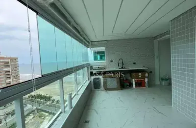 Apartamento com 2 dormitórios à venda, 86 m² por r$ 695.000,00 - caiçara - praia grande/sp