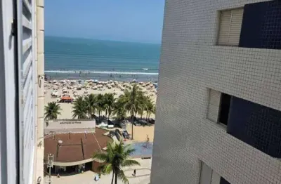 Apartamento vista mar com 1 dormitório à venda, 40 m² por r$ 290.000 - canto do forte - praia grande/sp