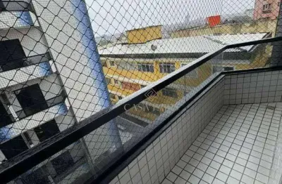 Apartamento com 3 dormitórios à venda, 70 m² por r$ 440.000,00 - caiçara - praia grande/sp