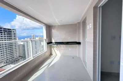 Apartamento com 2 dormitórios à venda, 77 m² por R$ 637.000,00 - Vila Guilhermina - Praia Grande/SP