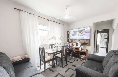 Apartamento com 2 dormitórios à venda, 60 m² por r$ 380.000 - tupi - praia grande/sp