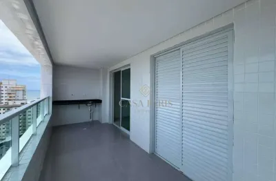 Apartamento vista mar com 3 dormitórios à venda, 115 m² por r$ 891.000 - ocian - praia grande/sp