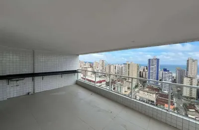Cobertura duplex com 3 suítes à venda, 195 m² por r$ 1.755.000 - aviação - praia grande/sp