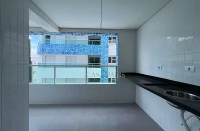 Apartamento vista mar com 2 dormitórios à venda, 80 m² por r$ 605.000 - ocian - praia grande/sp