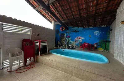 Casa com 2 dormitórios à venda, 64 m² por r$ 640.000,00 - tude bastos - praia grande/sp