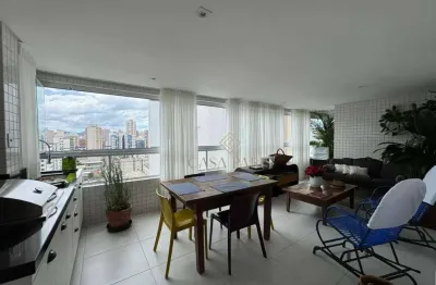 Apartamento com 3 suítes à venda, 128 m² por r$ 1.190.000 - aviação - praia grande/sp