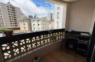 Apartamento com 2 dormitórios à venda, 76 m² por R$ 320.000,00 - Vila Guilhermina - Praia Grande/SP