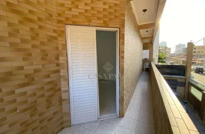 Sobrado em condomínio com 2 suítes à venda, 74 m² por r$ 400.000 - canto do forte - praia grande/sp