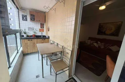 Apartamento com 1 dormitório à venda, 53 m² por r$ 360.000,00 - ocian - praia grande/sp