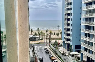 Apartamento vista mar com 3 dormitórios à venda, 83 m² por r$ 499.000 - tupi - praia grande/sp