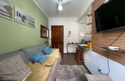 Apartamento com 1 dormitório à venda, 39 m² por r$ 250.000,00 - ocian - praia grande/sp