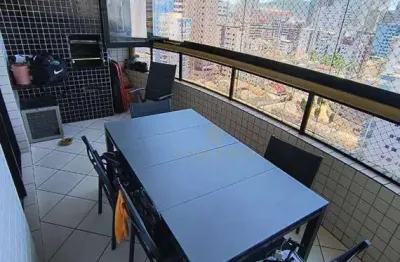 Apartamento à venda, 118 m² por r$ 779.000,00 - vila guilhermina - praia grande/sp