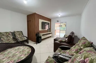 Apartamento garden com 2 dormitórios à venda, 125 m² por r$ 725.000 - caiçara - praia grande/sp