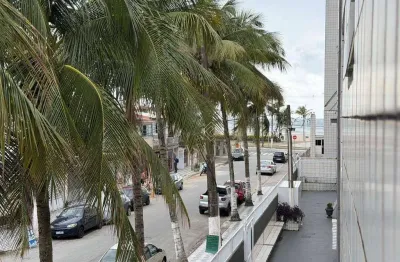 Kitnet vista mar à venda, 36 m² por r$ 200.000 - mirim - praia grande/sp